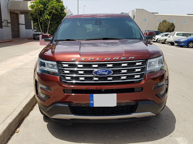 Ford Explorer at Engineer's Office in Murcia Ford Explorer - USA import